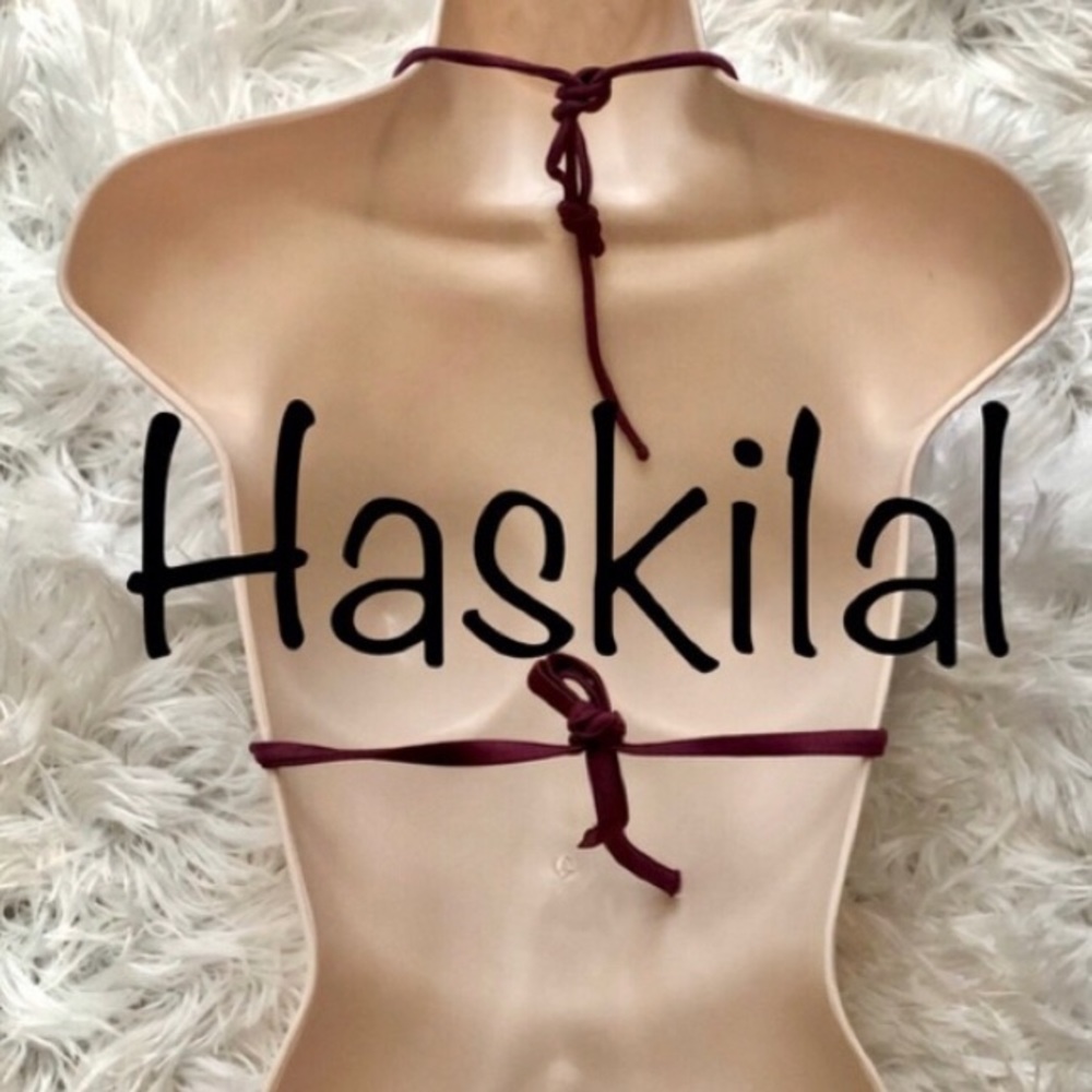 NWT Maaji Beach Plum Lil Grom Bikini Top - Picture 3 of 3